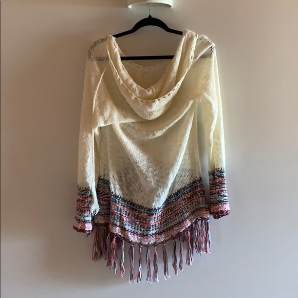 Hooded tunic sweater - Picture 2 of 4